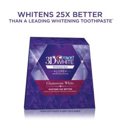 crest glamorous white teeth whitening strips